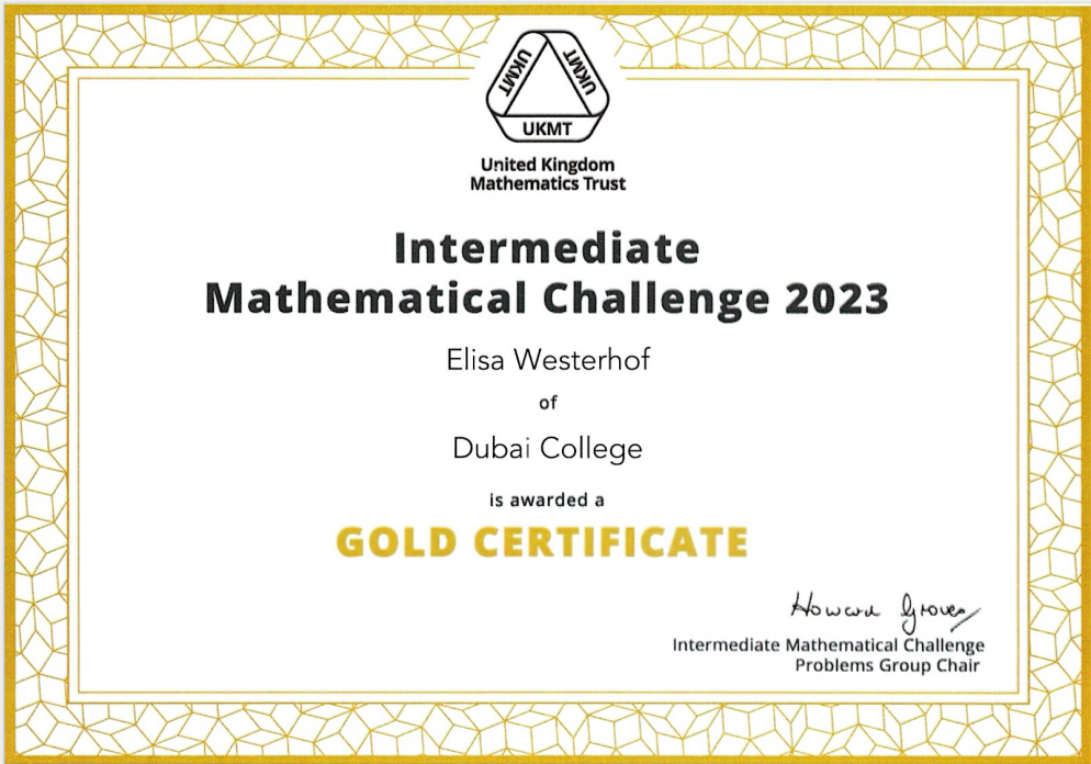 UKMT Gold